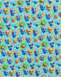 Poplin 3D Fantasy Animals 5821