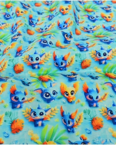 Poplin 3D Fantasy Animals 5821