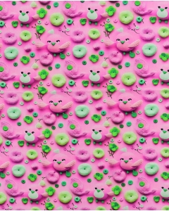 Poplin 3D Cute Birds 5819