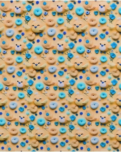Poplin 3D Cute Birds 5819