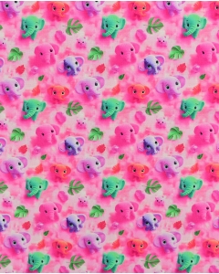 Poplin 3D Elephant 5818
