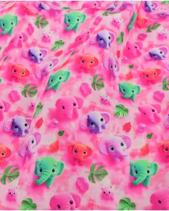 Poplin 3D Elephant 5818