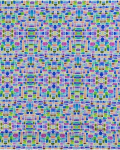 Poplin Digital Mozaiek 5839