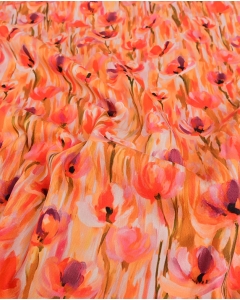 Cotton Stretch Satin Flower 5978