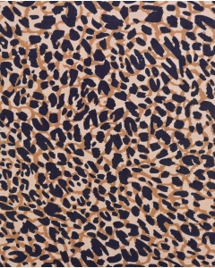 Viscose Poplin Leopard 5968