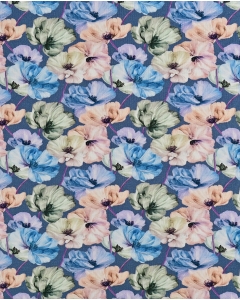 Bamboo Jersey Digital Faded Flowers 5952