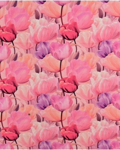Bamboo Jersey Digital Flowers 5955