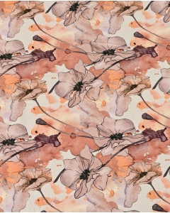 Bamboo Jersey Digital Colourful Flowers 5954