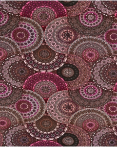 Bamboo Jersey Digital Mandala 5953