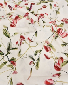 Poplin Stretch Leaves 5976