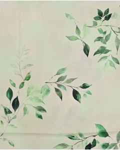 Poplin Stretch Leaves 5974