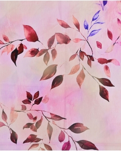 Poplin Stretch Leaves 5974