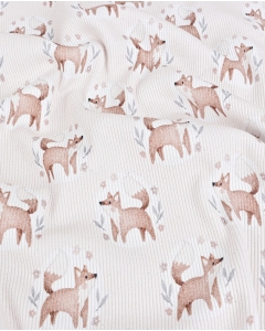 Rib Jersey Digital Fox 5957