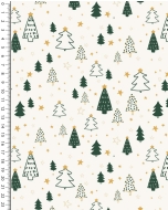 Poplin toff christmas trees 5384