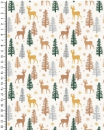 Poplin toff christmas deer 5386