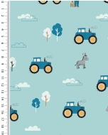 Poplin little ones farmer 5279