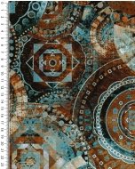 Alpen fleece digital stylez mandala 5374