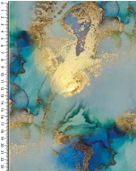 Soft shell digital stylez watercolour glitter 5368