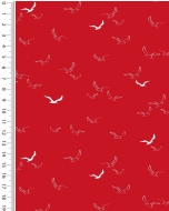 Poplin maritime seagulls 4640