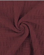 Knitted cotton check 5184