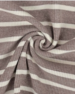 Rib jersey yarn dyed stripe big 5284