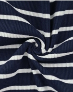 Rib jersey yarn dyed stripe big 5284