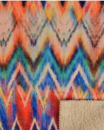 Double fur digital zig zag 5397