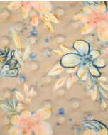 Minky dots digital toff flowers 6026