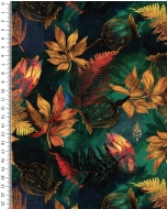 Viscose jersey digital stylez autumn leaves 5348