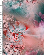 Viscose jersey digital stylez mystic flowers 5353