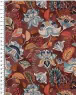 Viscose jersey digital stylez ethnic flowers 5355