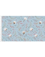 Waffle jersey digital toff cotton leaves 5073