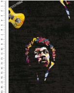 French terry digital toff Jimi Hendrix 5137