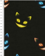 French terry digital toff ghost cats 5289
