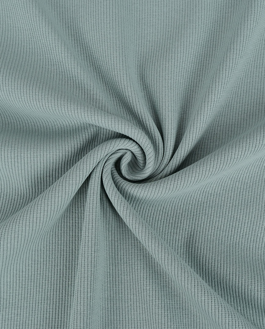 Rekbare rib jersey met verticale structuur