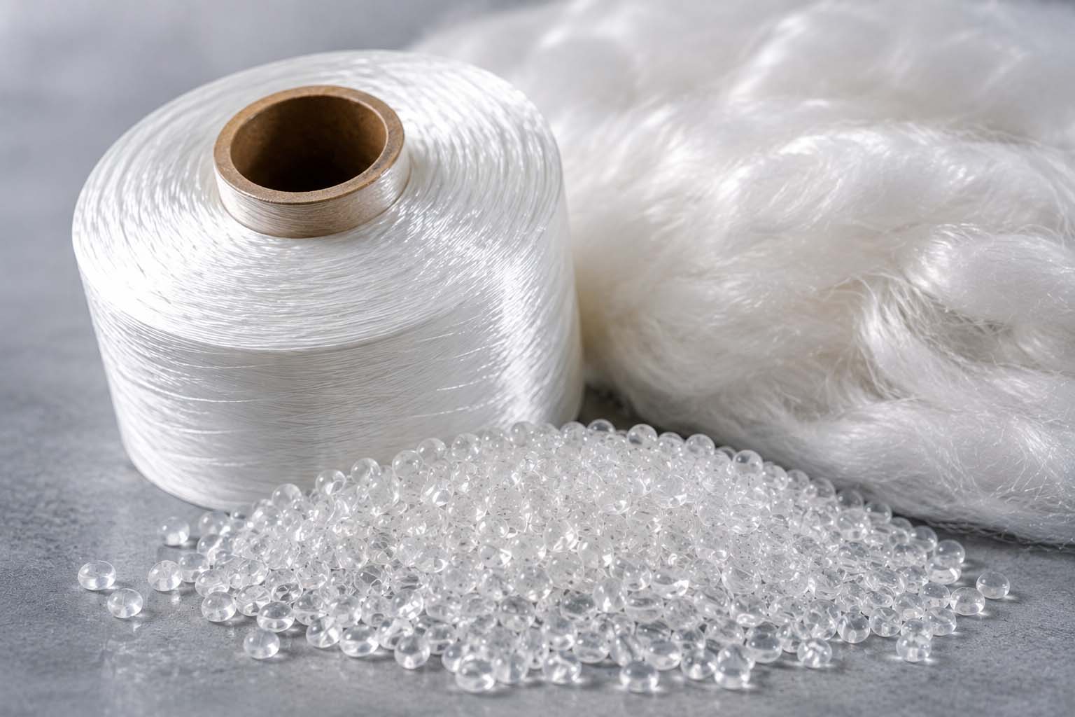 Polyester vezel en polyester stof
